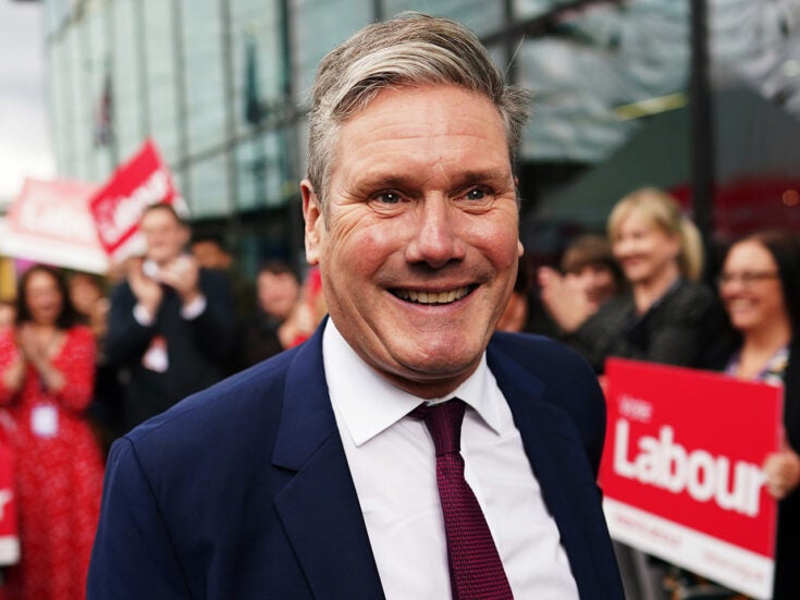 Labour is seen as much more left wing than Keir Starmer. Does this matter?