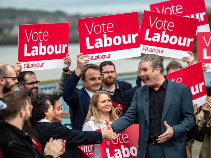 Photo of Labour is on course for a majority at the general election
